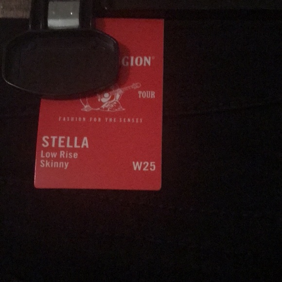 True Religion Black Skinny Jeans - Picture 6 of 12